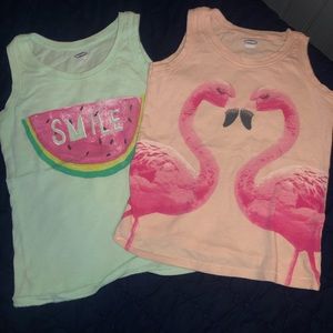 Girls Old Navy SZ 4T tanks